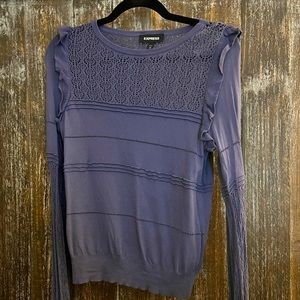 Express Mixed Media Sweater Size XS